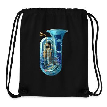 Fish Tuba - Stanley/Stella Recycled Gym Bag - black - Front