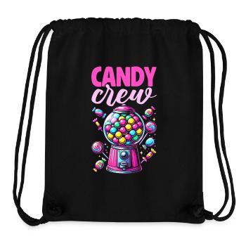 Candy Crew Decoration Candy Lover Sweet Tooth - Stanley/Stella Recycled Gym Bag - black - Front