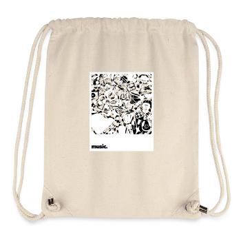 Music Collection - Stanley/Stella Recycled Gym Bag - natural - Front