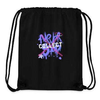 Never stop - Stanley/Stella Recycled Gym Bag - black - Front