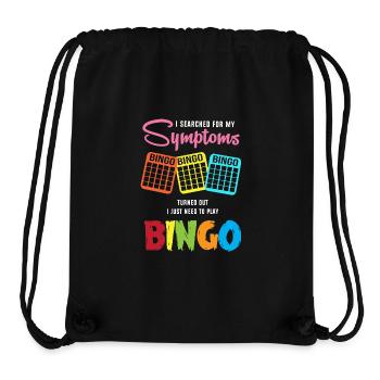 Bingo - Stanley/Stella Recycled Gym Bag - black - Front