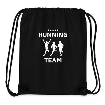 Running Team - Stanley/Stella Recycled Gym Bag - black - Front