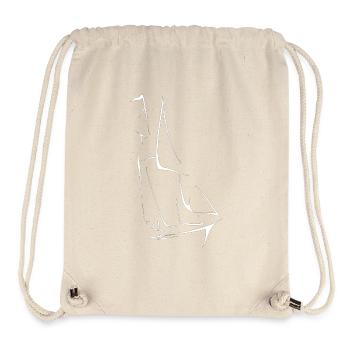 Boot - Stanley/Stella recycelter Gym Bag - Naturweiß - Vorne