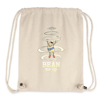Bean Me-Up Space - Bean - Sac à cordon recyclé Stanley/Stella - blanc naturel - Devant