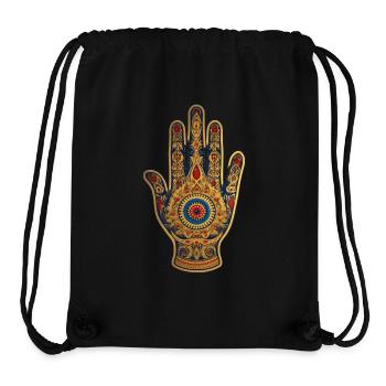 Hand of Fatima 1 - Stanley/Stella Recycled Gym Bag - black - Front
