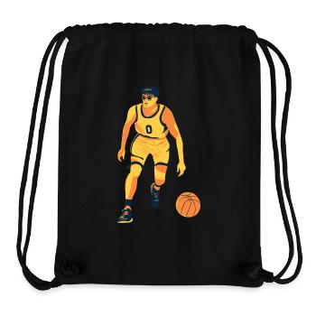 B-Baller Basketball - Stanley/Stella Recycled Gym Bag - black - Front