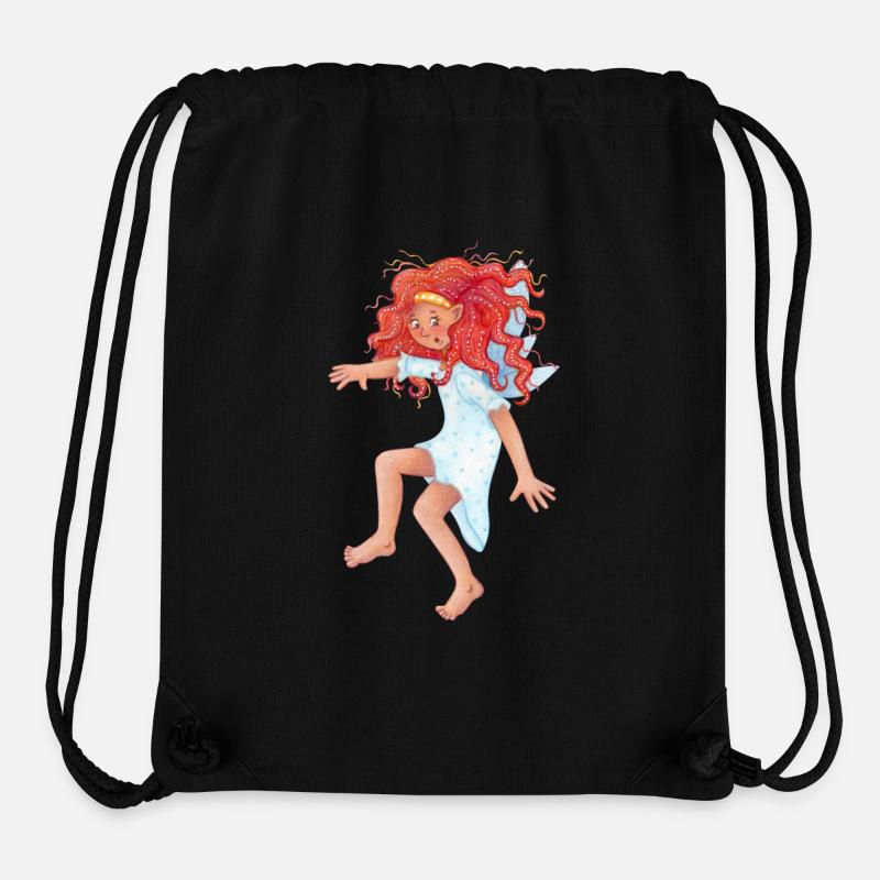 Elfenzauber - Stanley/Stella recycelter Gym Bag - Schwarz