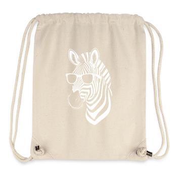 Zebra Saying Funny Zebra Gift - Stanley/Stella Recycled Gym Bag - natural - Front