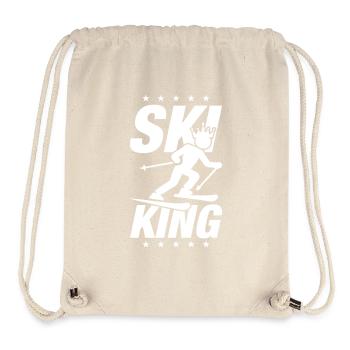 Ski King - Stanley/Stella Recycled Gym Bag - natural - Front