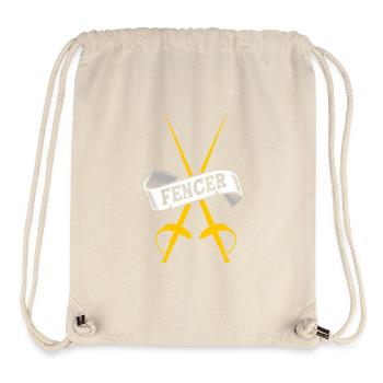 Fencing - Stanley/Stella Recycled Gym Bag - natural - Front