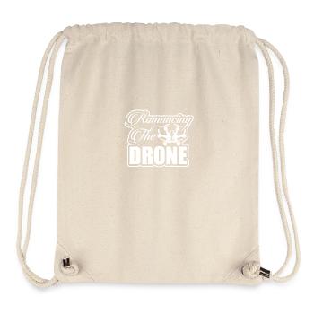 Romancing the Drone - Stanley/Stella Recycled Gym Bag - natural - Front