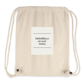 Inhimillisys is the new black - Stanley/Stella Recycled Gym Bag - natural - Front