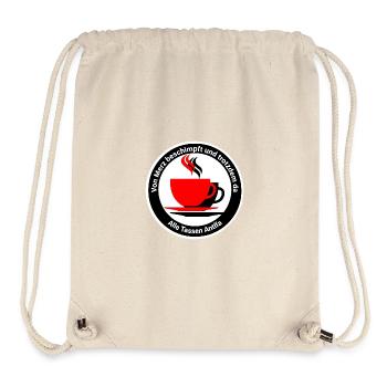 Alle Tassen Antifa - Stanley/Stella recycelter Gym Bag - Naturweiß - Vorne