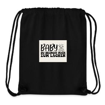 Baby, du bringst mich zum Lachen 👶😂 - Stanley/Stella recycelter Gym Bag - Schwarz - Vorne