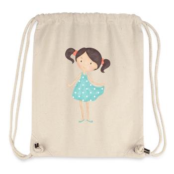 Mädchen - Stanley/Stella recycelter Gym Bag - Naturweiß - Vorne