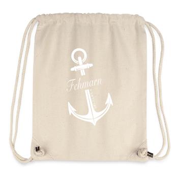 Fehmarn - Stanley/Stella recycelter Gym Bag - Naturweiß - Vorne