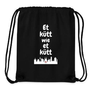 Carnival Cologne Cologne Basic Law Lustig Alaaf - Stanley/Stella Recycled Gym Bag - black - Front