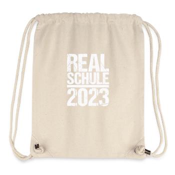 Realschule bestanden Realschulabschluss 2023 - Stanley/Stella recycelter Gym Bag - Naturweiß - Vorne