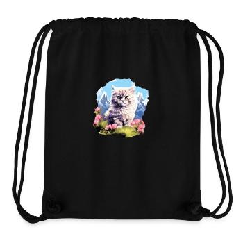 Persian Cat Perserkatze - Stanley/Stella Recycled Gym Bag - black - Front