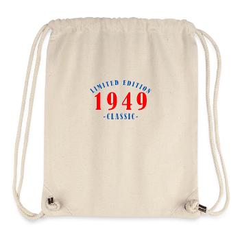 1949 Year of birth - Stanley/Stella Recycled Gym Bag - natural - Front