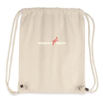 Kmoet just nothing, Dialecte anversois Chemises - Sac à cordon recyclé Stanley/Stella - blanc naturel - Devant