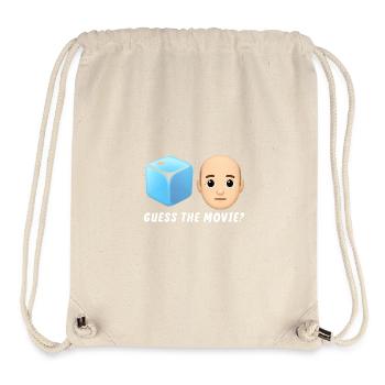 Film Mystery Design - Stanley/Stella recycelter Gym Bag - Naturweiß - Vorne