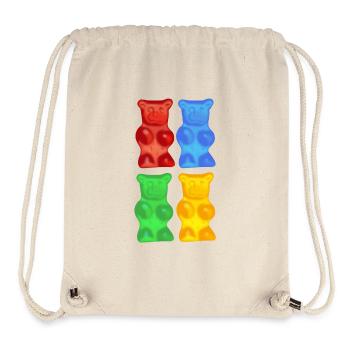 Gummibärchen - Stanley/Stella recycelter Gym Bag - Naturweiß - Vorne