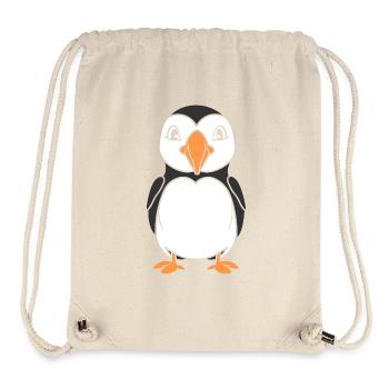 Papageitaucher - Stanley/Stella recycelter Gym Bag - Naturweiß - Vorne