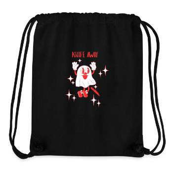 Ghost - Stanley/Stella recycelter Gym Bag - Schwarz - Vorne