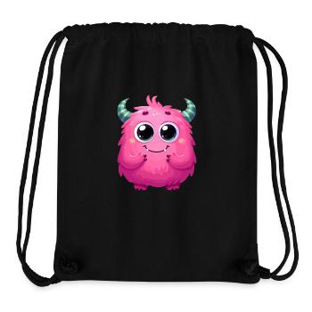 Designs For Kids – Märchenhafte Monster - Stanley/Stella recycelter Gym Bag - Schwarz - Vorne