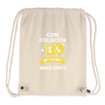 Coin collector - Stanley/Stella Recycled Gym Bag - natural - Front