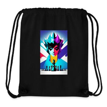 Schach | Schachfigur | Schachspieler - Stanley/Stella recycelter Gym Bag - Schwarz - Vorne