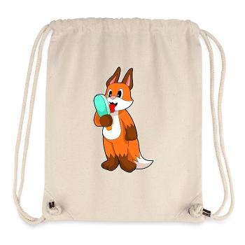 Fox popsicles - Stanley/Stella Recycled Gym Bag - natural - Front