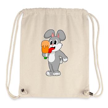 Rabbit Popsicle - Stanley/Stella Recycled Gym Bag - natural - Front