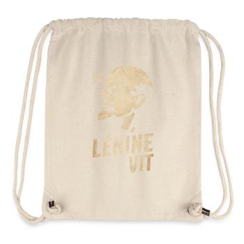 Lenin Lives - Stanley/Stella Recycled Gym Bag - natural - Front