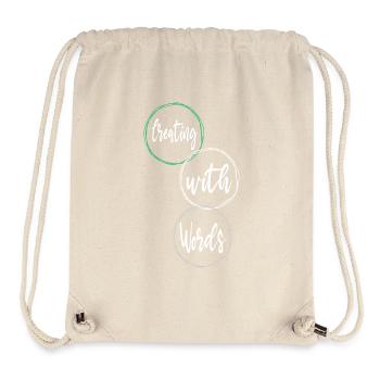 Inspiration créative Projets créatifs - Sac à cordon recyclé Stanley/Stella - blanc naturel - Devant