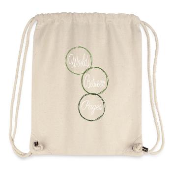 Idée du présent Genres littéraires Évasion virtuelle - Sac à cordon recyclé Stanley/Stella - blanc naturel - Devant