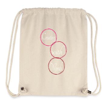 present creative expression innovative ideas - Stanley/Stella recycelter Gym Bag - Naturweiß - Vorne