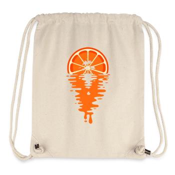Sunset Orange juice - Coucher de soleil Orange - Stanley/Stella Recycled Gym Bag - natural - Front