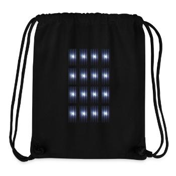 Hypnotischer Schatten - Stanley/Stella recycelter Gym Bag - Schwarz - Vorne