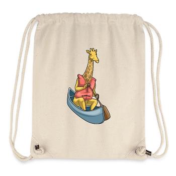 Giraffe Small Boat - Stanley/Stella Recycled Gym Bag - natural - Front