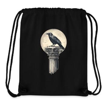 Rabe - Stanley/Stella recycelter Gym Bag - Schwarz - Vorne