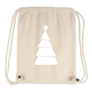 Christmas Tree - Weihnachtsbaum - Weihnachten - Stanley/Stella Recycled Gym Bag - natural - Front