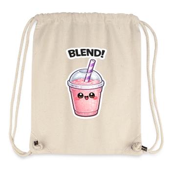 Kawaii Smoothie Mug BLEND - Stanley/Stella Recycled Gym Bag - natural - Front