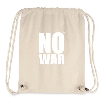 No war - Stanley/Stella Recycled Gym Bag - natural - Front