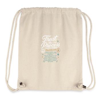 Trust_the_Process - Stanley/Stella recycelter Gym Bag - Naturweiß - Vorne