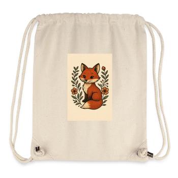 Large tortoiseshell - Stanley/Stella Recycled Gym Bag - natural - Front