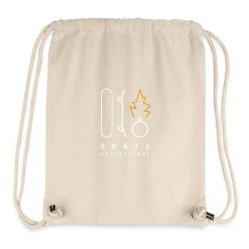 Skate and destroy - Stanley/Stella recycelter Gym Bag - Naturweiß - Vorne