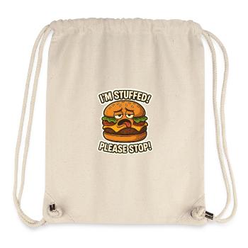 Im Stuffed Hamburger - Stanley/Stella Recycled Gym Bag - natural - Front