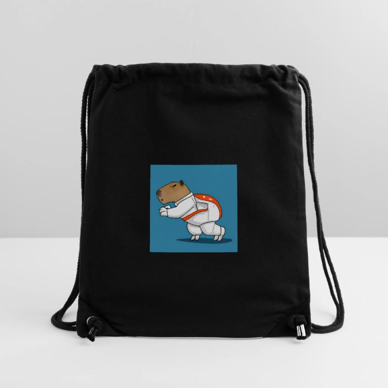 Astronaute de Capybara Sac à cordon recyclé Stanley/Stella